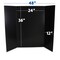 Flipside Products 36” x 48” Foam Project Boards for Presentations, Science Fair, School Projects, Event Displays and Trifold Picture Board - 3 Pack